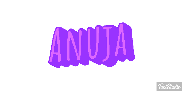 Anuja Text effect