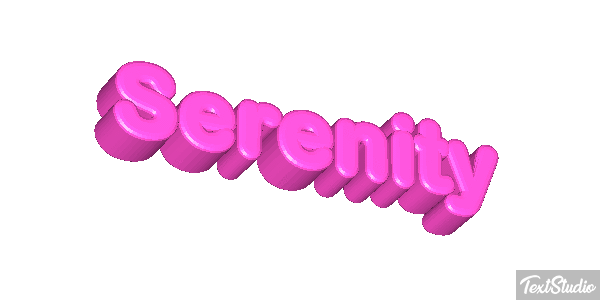 Serenity Efekt tekstowy