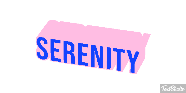 Serenity Efekt tekstowy
