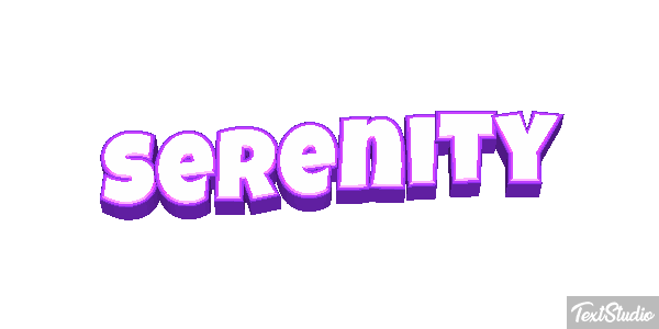 Serenity Efekt tekstowy