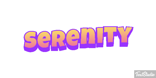 Serenity Efekt tekstowy