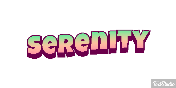 Serenity Efekt tekstowy