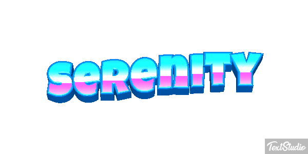 Serenity Efekt tekstowy