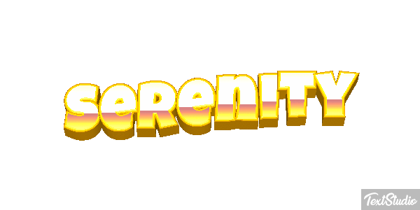 Serenity Efekt tekstowy