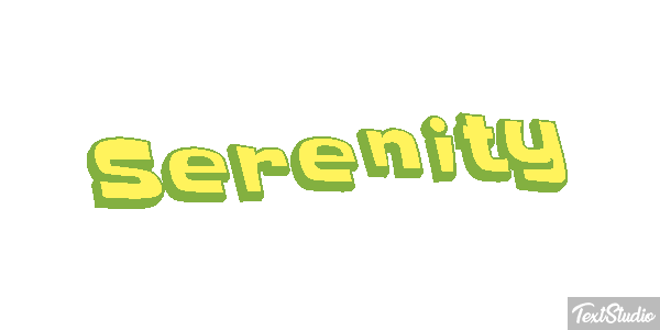 Serenity Efekt tekstowy
