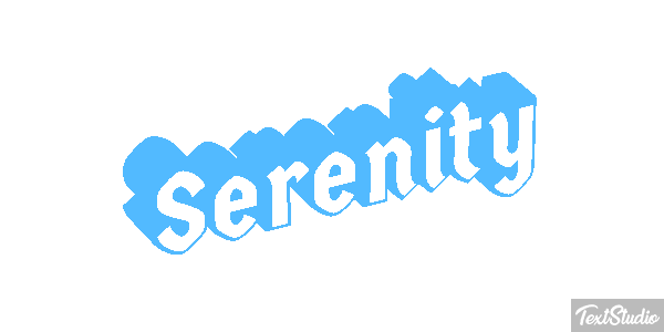 Serenity Efekt tekstowy