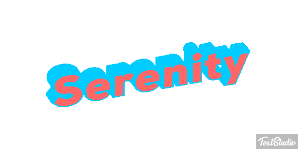 Serenity Efekt tekstowy