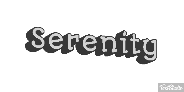 Serenity Efekt tekstowy