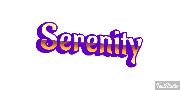 Serenity Efekt tekstowy