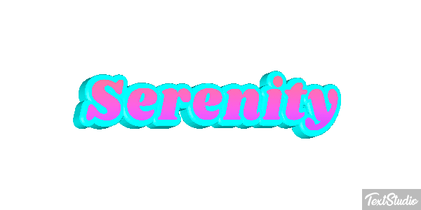 Serenity Efekt tekstowy