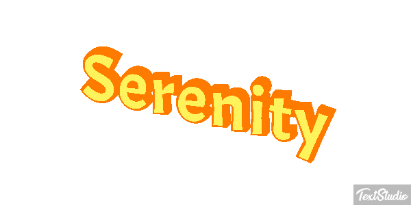 Serenity Efekt tekstowy