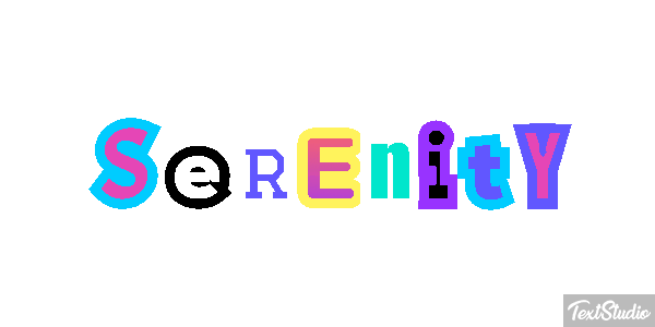 Serenity Efekt tekstowy