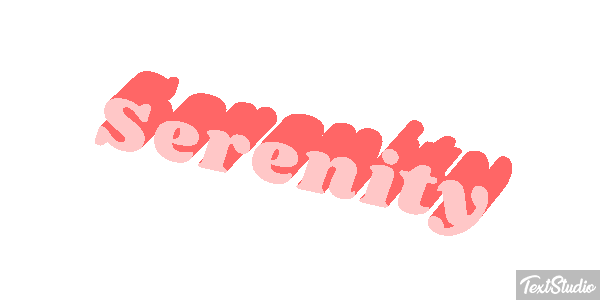Serenity Efekt tekstowy