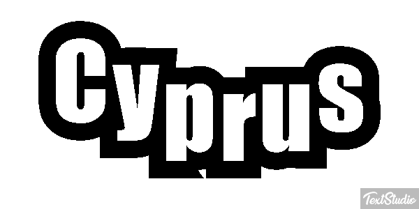 Cyprus Efeito do texto