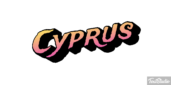 Cyprus Efeito do texto