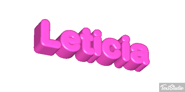 Letícia Tekst effect