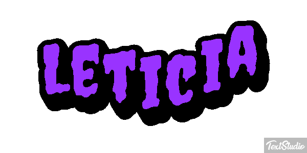 Letícia Tekst effect