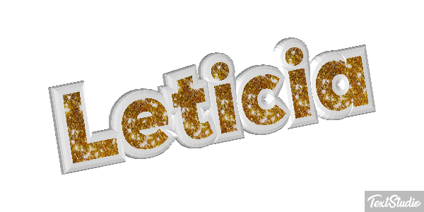 Letícia Tekst effect