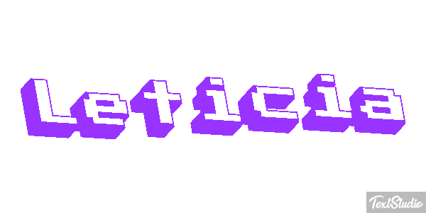 Letícia Tekst effect