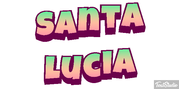 Santa Lucía Effetto testo