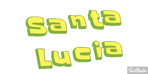 Santa Lucía Effetto testo
