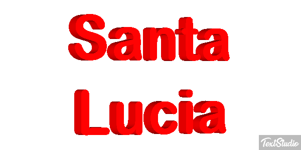 Santa Lucía Effetto testo