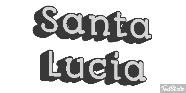 Santa Lucía Effetto testo