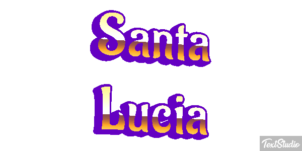 Santa Lucía Effetto testo