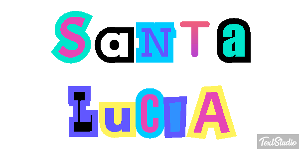 Santa Lucía Effetto testo