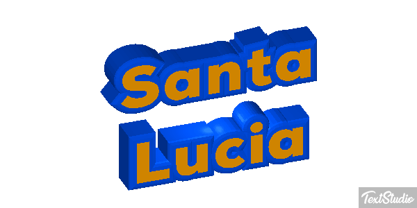 Santa Lucía Effetto testo