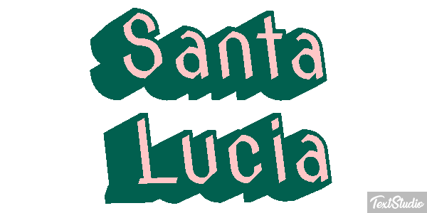 Santa Lucía Effetto testo