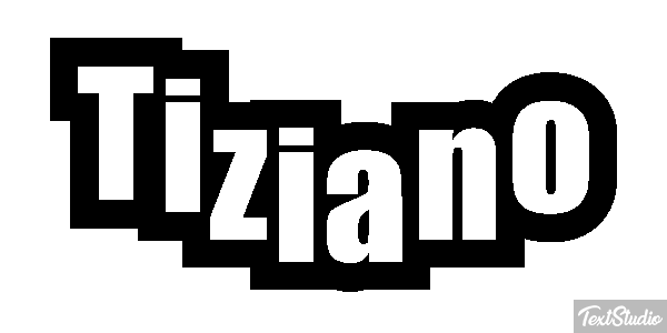 Tiziano Текстовый эффект