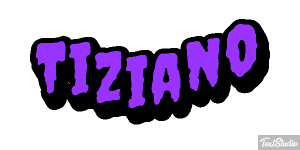 Tiziano Текстовый эффект