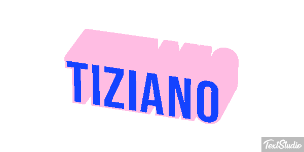 Tiziano Текстовый эффект