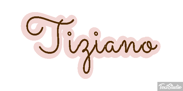 Tiziano Текстовый эффект