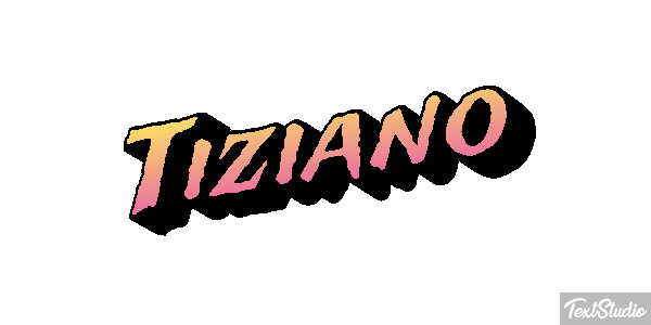 Tiziano Текстовый эффект