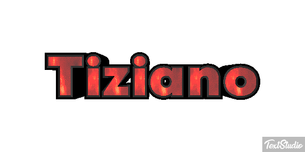 Tiziano Текстовый эффект