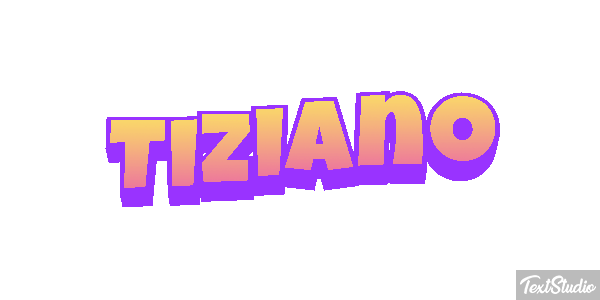 Tiziano Текстовый эффект