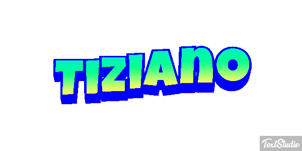 Tiziano Текстовый эффект