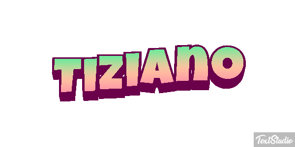 Tiziano Текстовый эффект