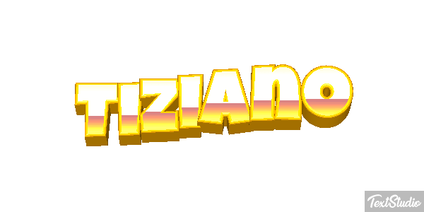 Tiziano Текстовый эффект