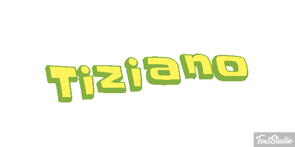 Tiziano Текстовый эффект