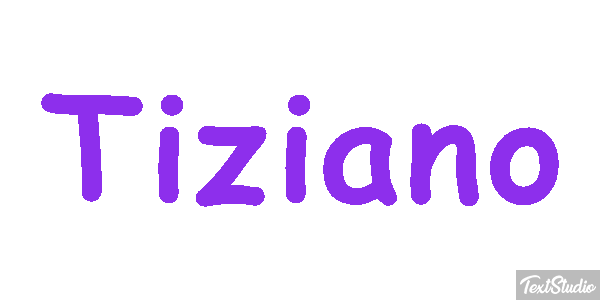 Tiziano Текстовый эффект