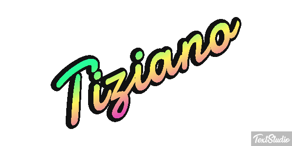 Tiziano Текстовый эффект