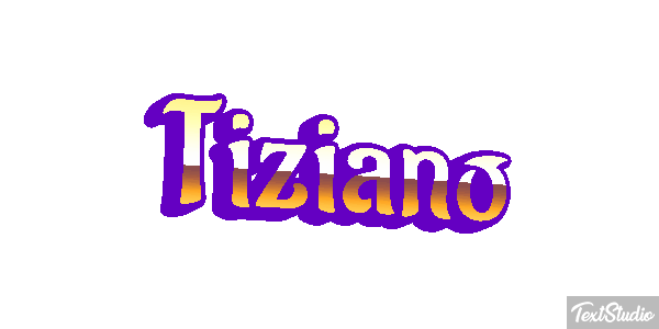 Tiziano Текстовый эффект