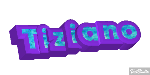 Tiziano Текстовый эффект