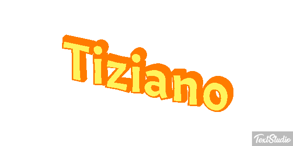 Tiziano Текстовый эффект