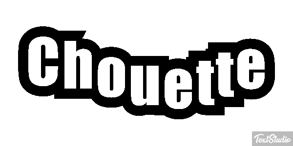 Chouette Efeito do texto