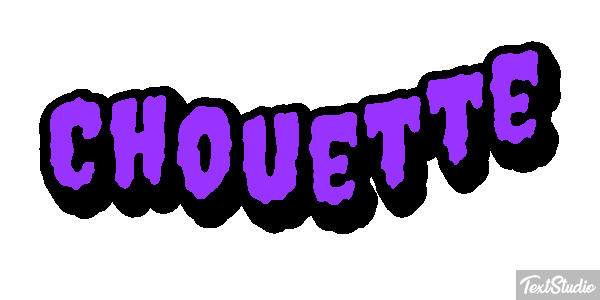 Chouette Efeito do texto