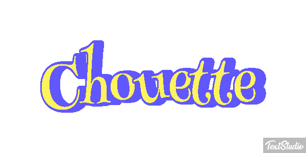 Chouette Efeito do texto